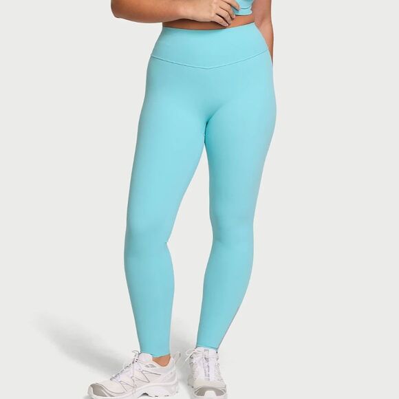 Victoria's Secret TurquoiseTeal High Compression 360° Stretch 7/8 Leggings M NWT - Picture 5 of 11
